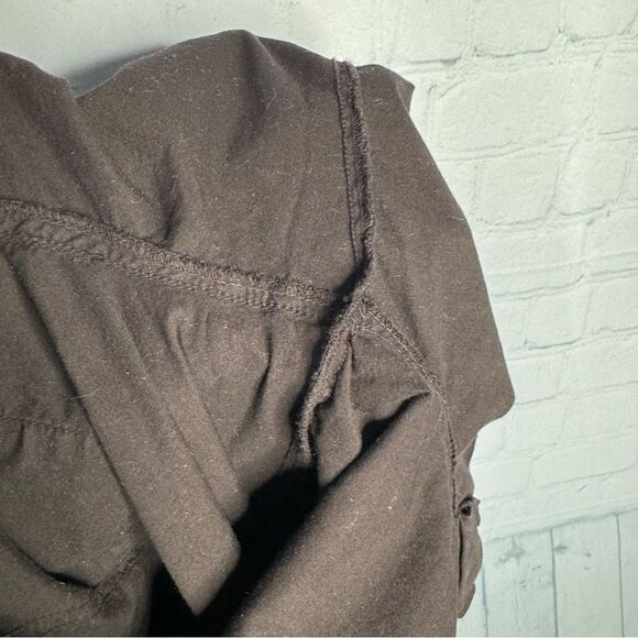 NEW Johnny Was Pete & Greta brown wide leg utility cargo pants size 6 - Picture 7 of 11